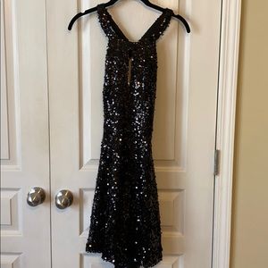 NEW Ten Point Boutique sparkly black dress